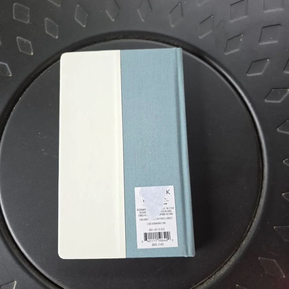 Lined Journal Halfsies Tall Tales Seafoam Green 240 Pages